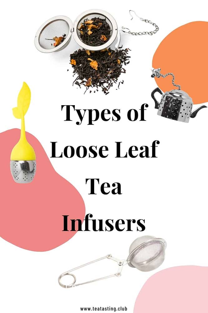 Types of loose leaf tea infuser